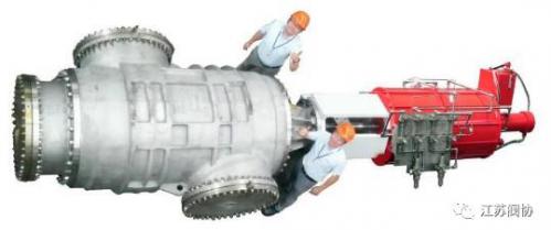 紐威閥門36寸高溫三通快速換向控制閥完成交付 紐威閥門36寸高溫三通快速換向控制閥完成交付