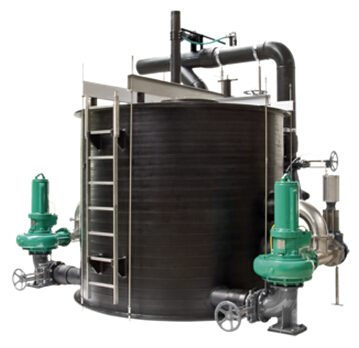 威樂Wilo集團(tuán)開發(fā)的EMUport固體分離 泵站